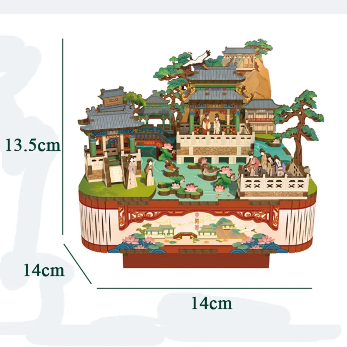 Grand View Garden DIY Wooden Music Box Puzzle