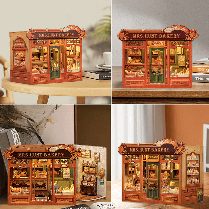 MRS.HUNT BAKERY DIY Miniature House Kit