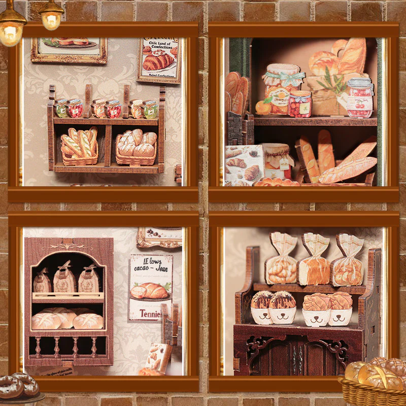 MRS.HUNT BAKERY DIY Miniature House Kit