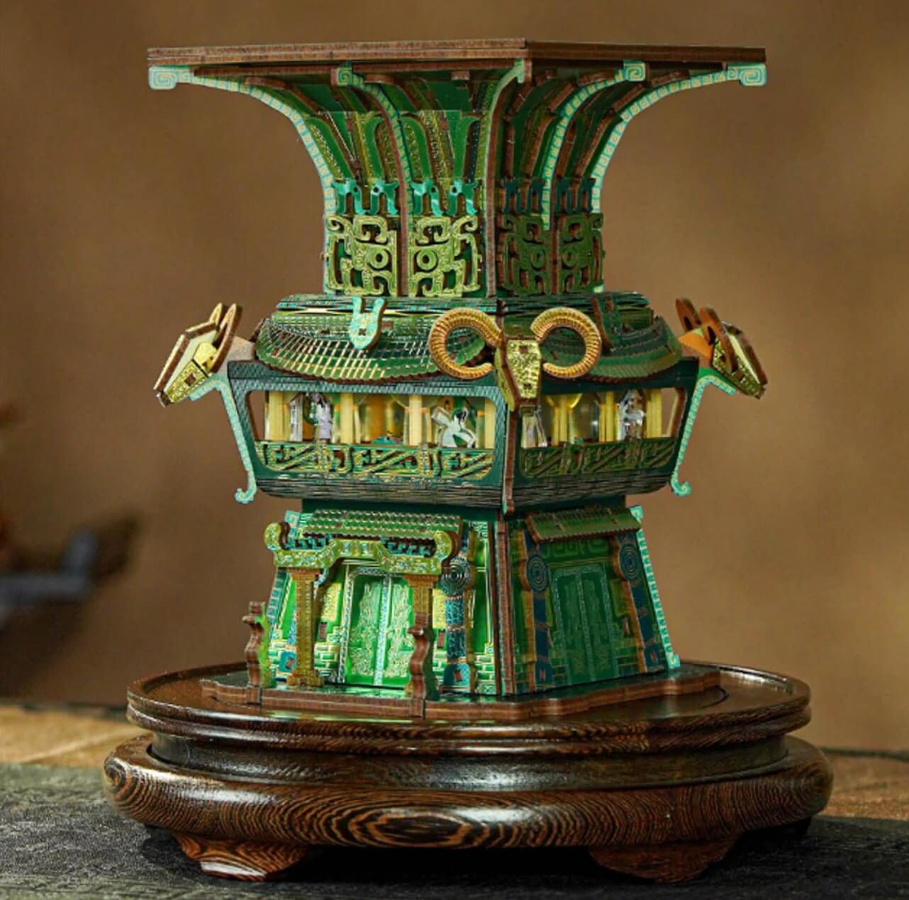 3D Wooden Masterpiece