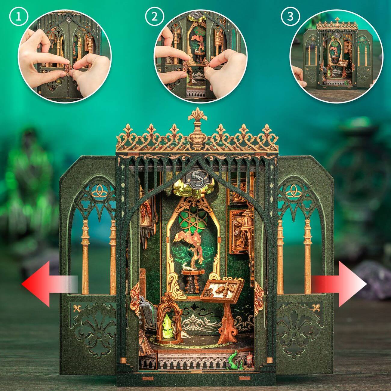 The Darkness Herbarium DIY Book Nook Kit