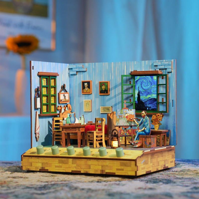Van Gogh's Dream DIY Dynamic Music & Dynamic Scene Dollhouse