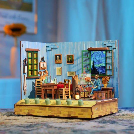 Van Gogh's Dream DIY Dynamic Music & Dynamic Scene Dollhouse