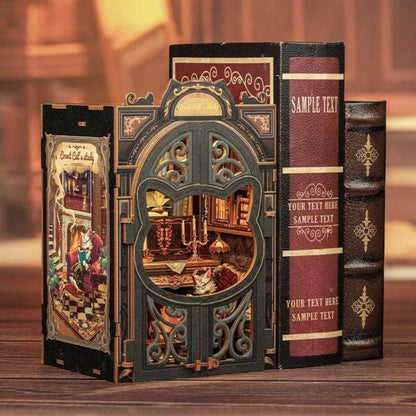 Count Cat's Study DIY Book Nook Kit