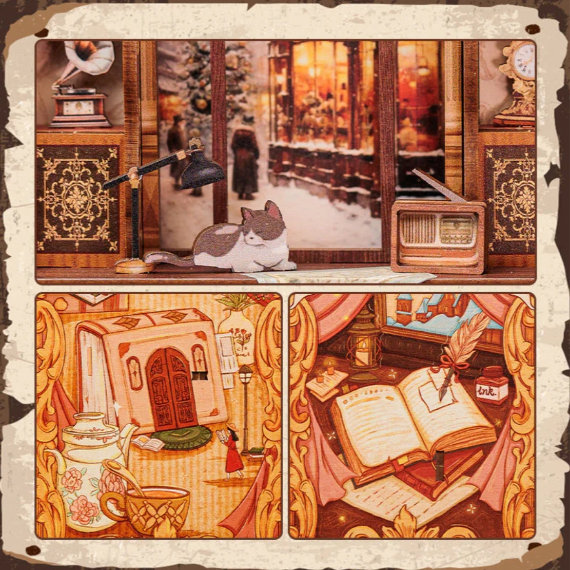 Bookshop Memories DIY Book Nook Kit