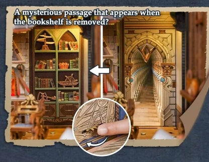 Leonardo Da Vinci DIY Book Nook Kit