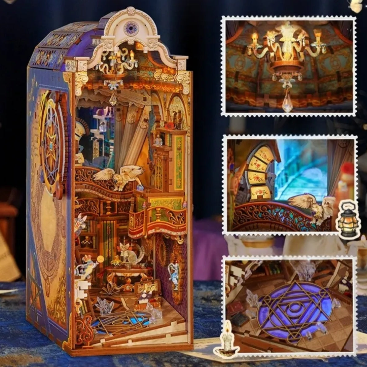 Magical Library DIY Book Nook Kit