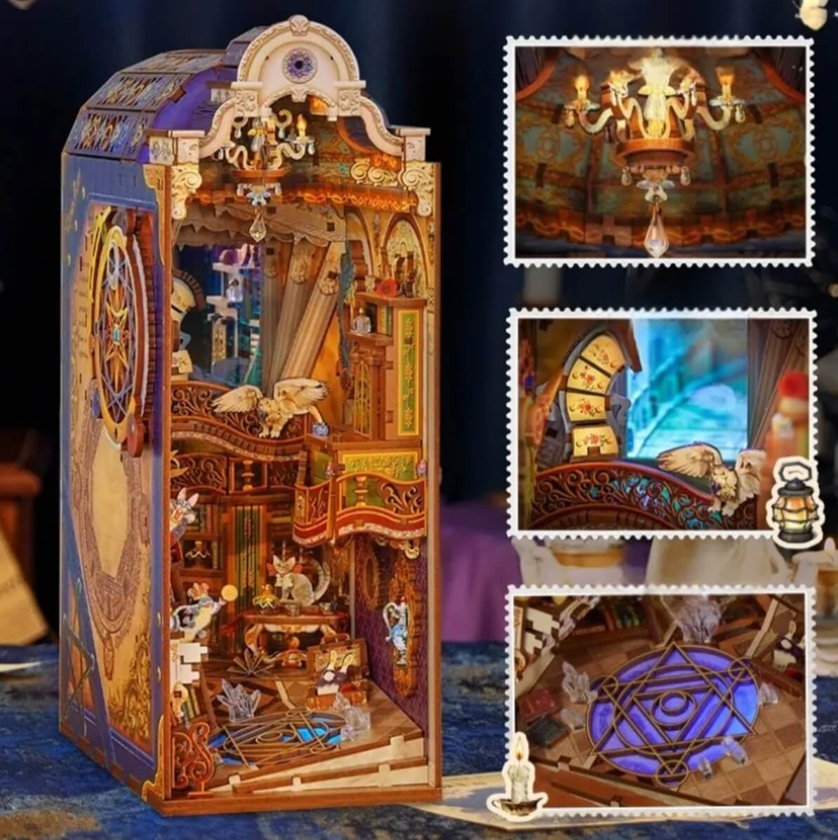 Magical Library DIY Book Nook Kit