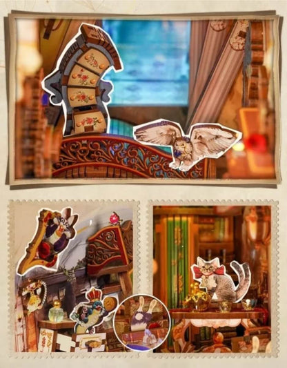 Magical Library DIY Book Nook Kit