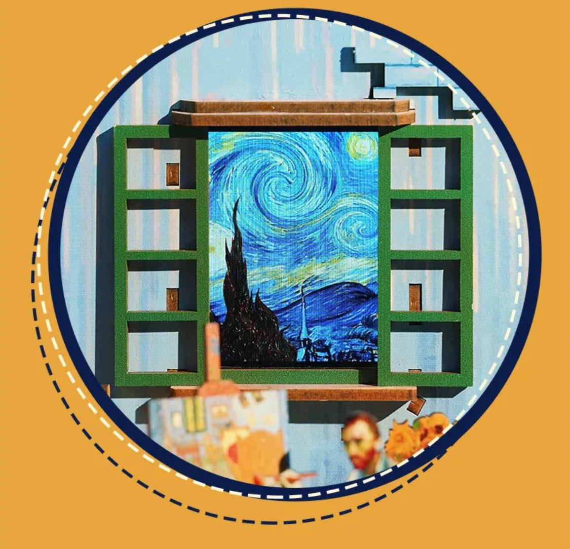 Van Gogh's Dream DIY Dynamic Music & Dynamic Scene Dollhouse