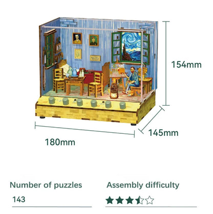 Van Gogh's Dream DIY Dynamic Music & Dynamic Scene Dollhouse