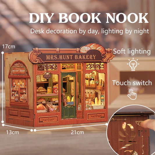 MRS.HUNT BAKERY DIY Miniature House Kit