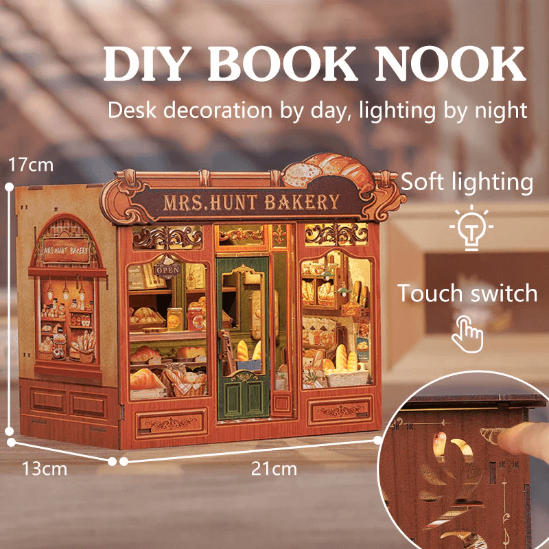MRS.HUNT BAKERY DIY Miniature House Kit