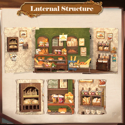 MRS.HUNT BAKERY DIY Miniature House Kit
