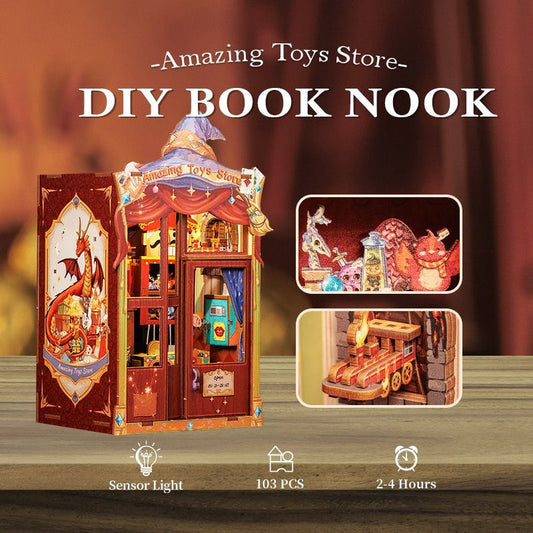 Magical Toy Shop DIY Book Nook Kit