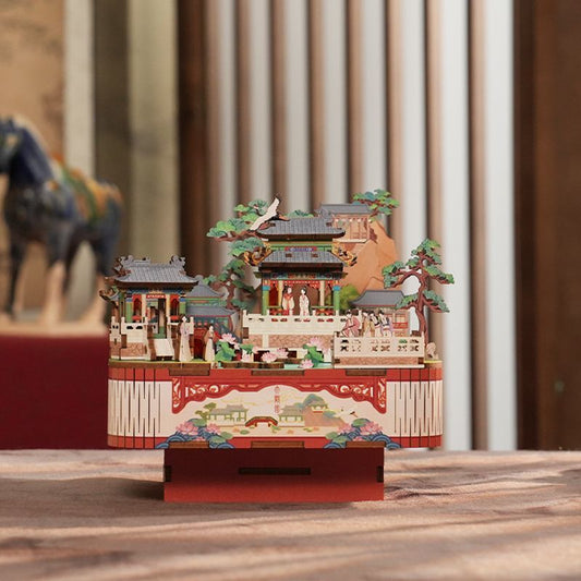 Grand View Garden DIY Wooden Music Box Puzzle