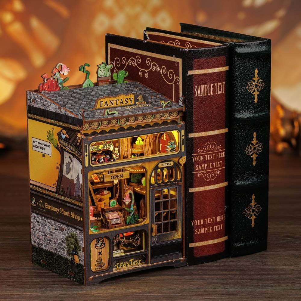 Fantasy Plant Shop DIY Book Nook Kit