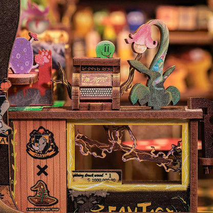Fantasy Plant Shop DIY Book Nook Kit