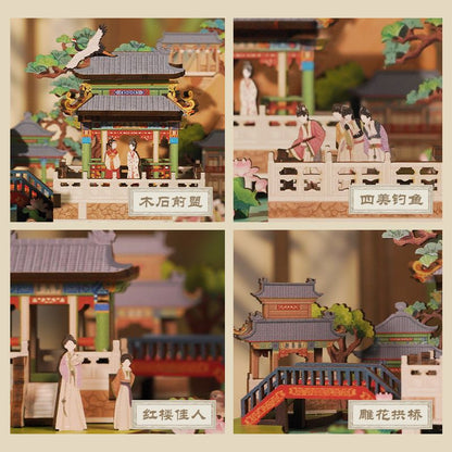 Grand View Garden DIY Wooden Music Box Puzzle
