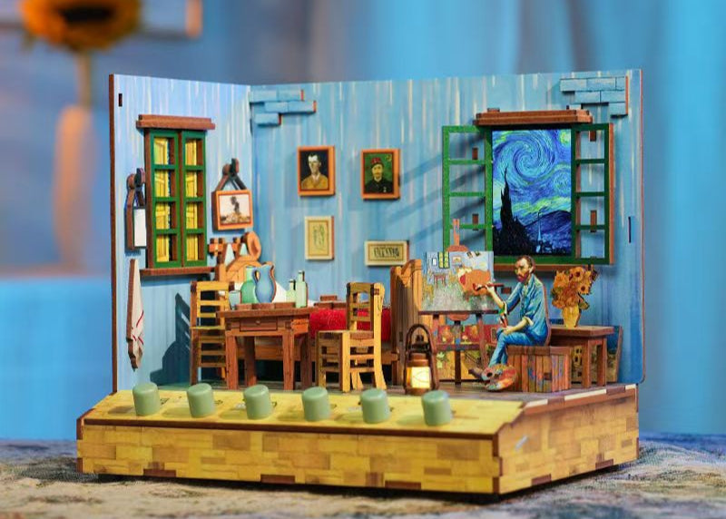 Van Gogh's Dream DIY Dynamic Music & Dynamic Scene Dollhouse