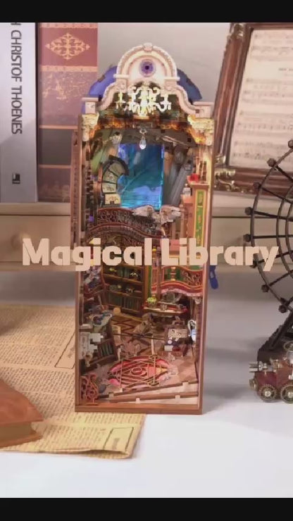 Magical Library DIY Book Nook Kit